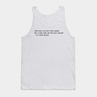 quotes anime Tank Top